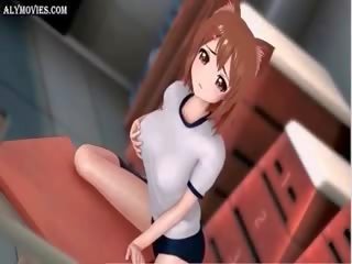 Remaja animasi gadis nakal freting