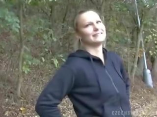 Czech young lady Was Picked Up For Public xxx clip