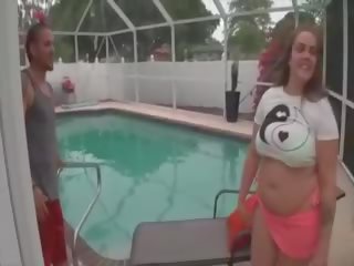 More BBW Fun out by the Pool, Free Free BBW HD adult clip 94