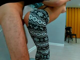 Creampie shortly after Yoga for Petite Stepsister - Squir7een