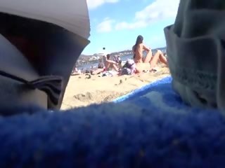Spying On splendid Beach Girls