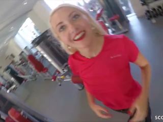 Skinny German Teen Seduce to Fuck immediately following Fitness at Mcfit