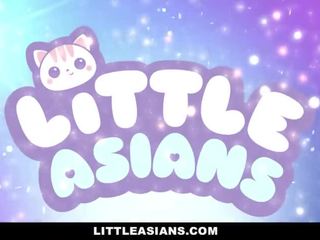Littleasians - harajuku косплей азіатська отримує трахкав жорсткий