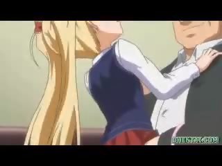Tettona hentai ragazza assfucked in il in classe