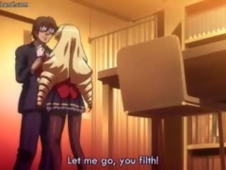 Zalotne anime nastolatka pieprzenie ciężko w the cipa część 2