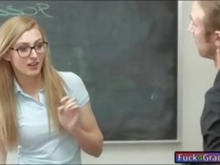 Perky Blonde Teen girl Alexa Grace Fucked In The Classroom
