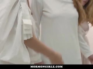 Mormongirlz- dva holky štart hore ryšavky pička
